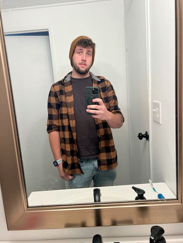 Alex — casual indoor selfie